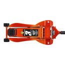 DAYTONA 57590 Gato de Piso Super Duty Rapid Pump® Bajo Perfil de 3 Toneladas, Naranja Metálico Sunburst