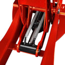 DAYTONA 57590 Gato de Piso Super Duty Rapid Pump® Bajo Perfil de 3 Toneladas, Naranja Metálico Sunburst