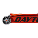 DAYTONA 57590 Gato de Piso Super Duty Rapid Pump® Bajo Perfil de 3 Toneladas, Naranja Metálico Sunburst