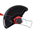 BAUER 57610 Cortadora de Hilo Eléctrica, 5,5 amperios 15 pulg.