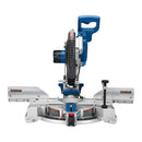 HERCULES 57675 Sierra De Inglete Compuesta De Doble Bisel Con Guía De Sombras LED De Precisión, 12 pulg.