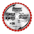 BAUER  57973 Disco/ Hoja De Sierra Ingletadora Para Enmarcar, 32 dientes, 12 pulg.