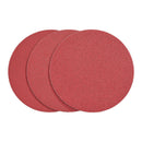 BAUER 58417 Discos de Lija PSA con Respaldo de Tela de Grano 60/80/120, 9 pulgadas, 3 piezas