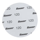 BAUER 58417 Discos de Lija PSA con Respaldo de Tela de Grano 60/80/120, 9 pulgadas, 3 piezas