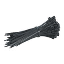 STOREHOUSE 69406 Cinchos negros para cables de 5 pulg., paquete de 100