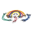 Multicolores del estiramiento elástico cuerdas, 40 PC.