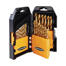 WARRIOR 61715 Juego De Brocas De Titanio Con Punta Partida, 29 piezas