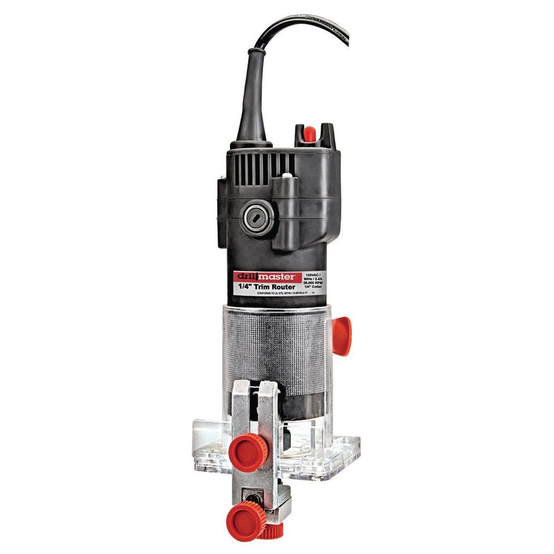 DRILL MASTER 64314 Trim Enrutador, 1/2 HP 1/4 pulg.