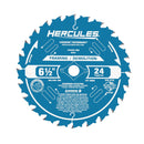 6-1 / 2 en 24T Circular Saw Blade -. Framing / demolición