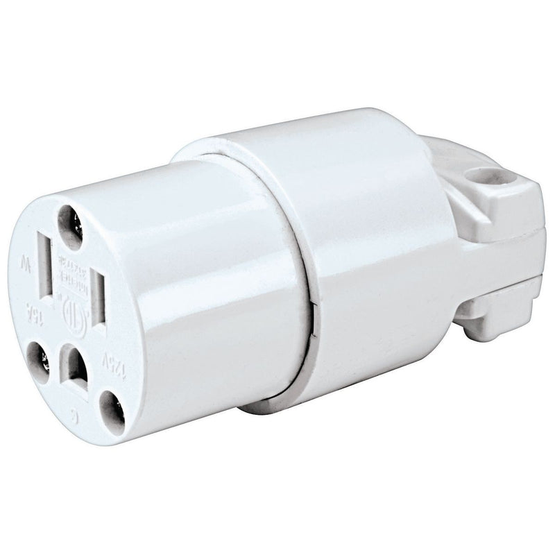 125 V, 15 Amp Mujer del conector enchufable