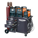 VULCAN 63179 Gabinete de Soldadura Resistente de Gran Capacidad con una Capacidad de 500 libras