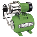 DRUMMOND 63407 Bomba Y Tanque Pozo Poco Profundo Acero Inoxidable Con Interruptor De Control De Presión 1 HP - 950 GPH