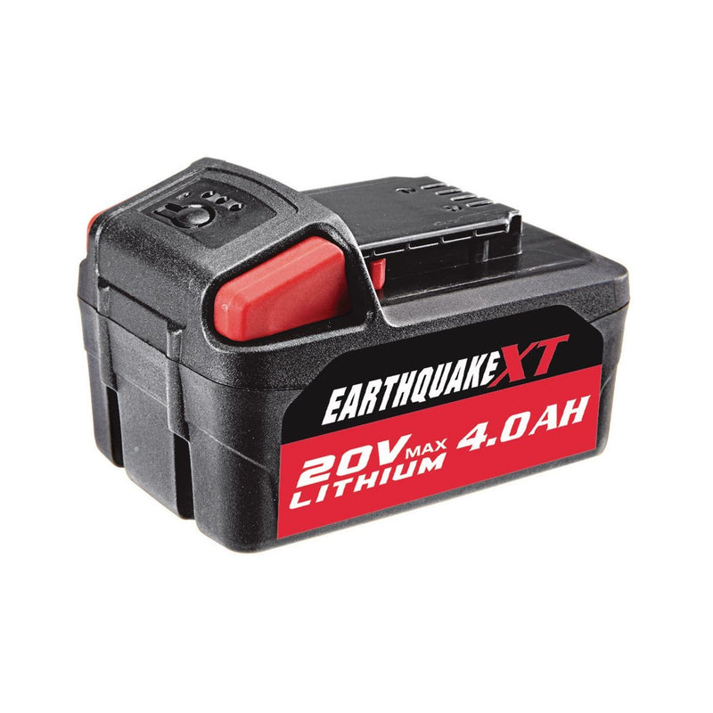 EARTHQUAKE 63535 Batería De Litio De 20 V máx. Y 4.0 Ah