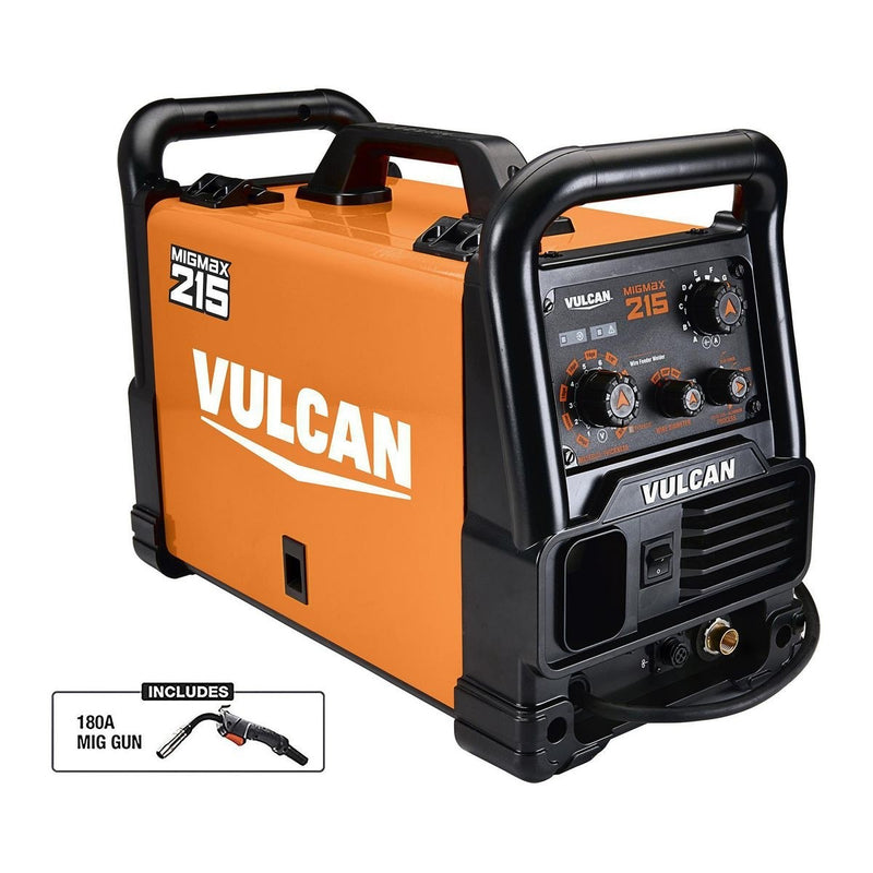 VULCAN 63617 Soldadora Industrial MIGMax ™ 215 Con Entrada De 120/240 voltios
