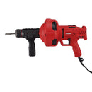 BAUER 64063 Limpiador De Drenaje Eléctrico De Mano Con Alimentación Automática 23 pies