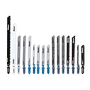 BAUER 64072 Juego De Cuchillas/ Hojas De Sierra Caladora Uso General Con Espiga En T, 30 piezas