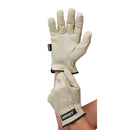 HARDY 64173 Guantes de Trabajo de Cuero de Cerdo, Extragrande