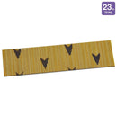 3/4 pulg. 23 GA galvanizado Pin Nails, 2000 Pc.