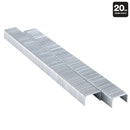 FASTENSTRONG 64347 Grapas galvanizadas de calibre 20, Corona 1/4 pulg. x 7/16 pulg. 5040 piezas