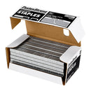 FASTENSTRONG 64347 Grapas galvanizadas de calibre 20, Corona 1/4 pulg. x 7/16 pulg. 5040 piezas