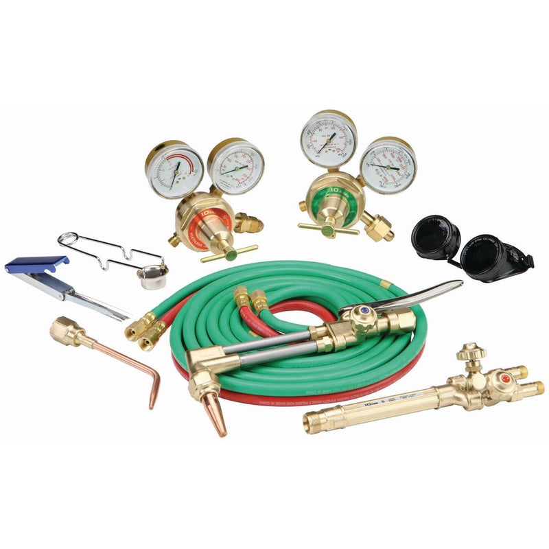 OLSEN 92496 Kit De Soldadura De Oxígeno Y Acetileno De Servicio Pesado