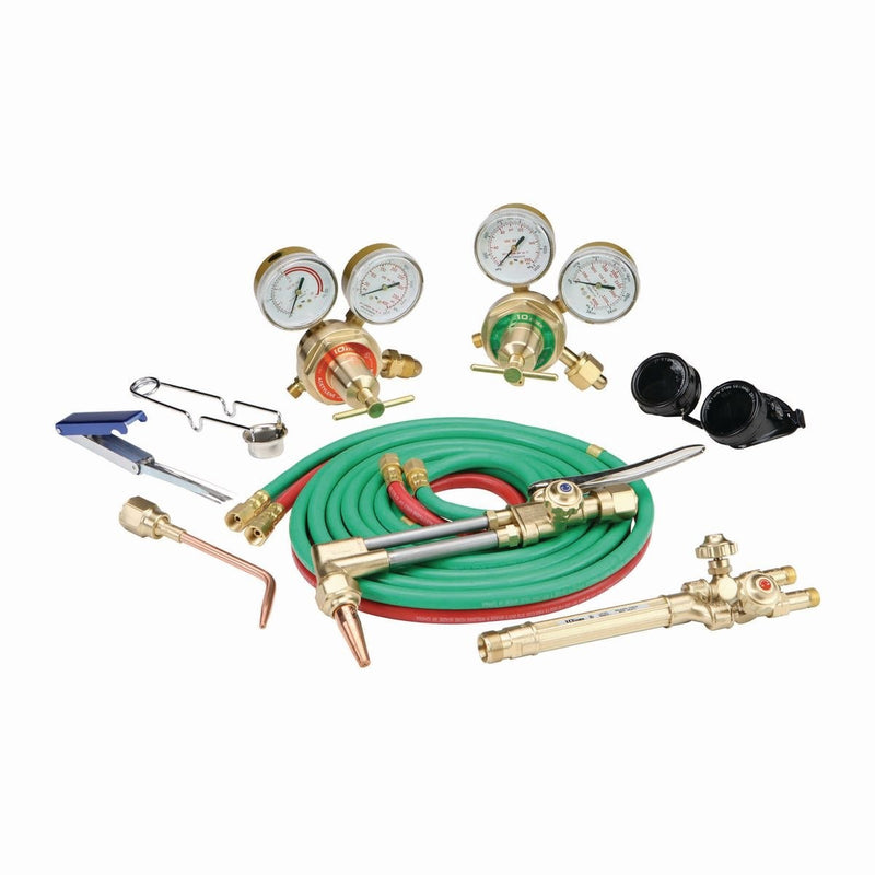 OLSEN 92496 Kit De Soldadura De Oxígeno Y Acetileno De Servicio Pesado