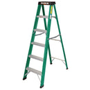 6 pies. Fibra de vidrio tipo II Escalera plegable