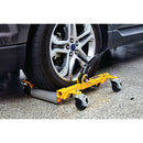 DAYTONA 64601 Plataforma Rodante De Carga Automática Ultra Móvil Dolly Peso Máx. Del Vehículo 5200 lb.