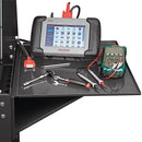 U.S. GENERAL 64642 Bandeja Lateral Plegable Para Carro De Herramientas, Negra