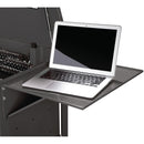 U.S. GENERAL 64642 Bandeja Lateral Plegable Para Carro De Herramientas, Negra