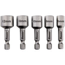 5 Pc Métricas Impacto Calificación magnético Tuerca Setter Set - 1-3 / 4 en Long.
