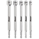 5 Pc 6 en SAE Impacto Calificación magnético Tuerca Setter Set -. 6 en Long.