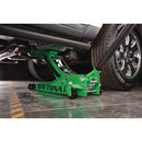 DAYTONA 64784 Gato De Piso Rapid Pump® Profesional De Perfil Bajo De 3 toneladas, Verde