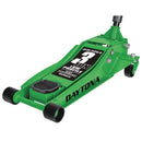DAYTONA 64784 Gato De Piso Rapid Pump® Profesional De Perfil Bajo De 3 toneladas, Verde