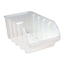 STOREHOUSE 67134 Bin Apilable Transparente