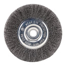 6 en. Crimped rueda de alambre