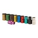 1/2 pulg. Métrica Drive Código de Colores Juego de dados, 10 Pc.