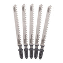 4 pulg. 6 TPI T-Clean caña de madera Jigsaw Blades, 5 Pk.