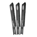 2-3 / 4 in. U-mango de metal duro Grit Jigsaw Blades, 3 Pk.