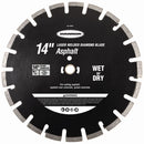 14 pulg. Segmentada hÃºmedo / seco del diamante del corte de la hoja