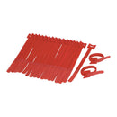 7 en. Hook & Loop de uniones de cable 20 Pk.