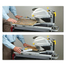 CHICAGO ELECTRIC 95385 Sierra para baldosas húmedas con mesa deslizante, 10 pulg.