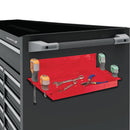 U.S. GENERAL 69319 Bandeja Magnética con Soporte para Destornilladores, Color Rojo