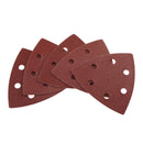 3-3 / 4 in., Hook 120 Grit y Loop Triángulo de lija Pads 5 Pk.