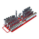 U.S. GENERAL 70025 Organizador De Dados Riel Múltiple - SAE, 1/4 pulg., 3/8 pulg., 1/2 pulg.