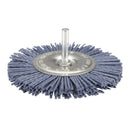 4 en. 150 Grit Nylon rueda abrasiva con 1/4 en. Vástago