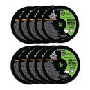 3 en. 60 Grit delgada de metal de corte de ruedas, 10 Pk.
