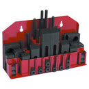 HF TOOLS 90752 Kit De Sujeción Para Maquinistas, 42 piezas