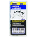 En las uñas Cable Clip Surtido 390 Pk.