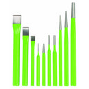 PITTSBURGH PRO 66214 Conjunto de Punzones y Cinceles Jumbo, 10 Piezas